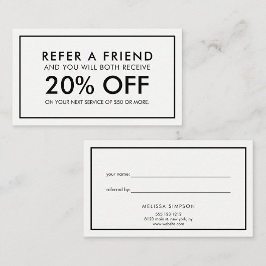 Minimale verwijzing naar moderne versie (Voorkant / Achterkant)