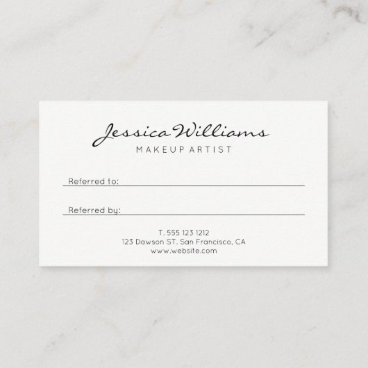 Minimale verwijzing naar moderne versie (Achterkant)