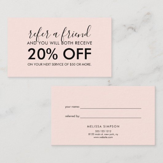 Minimale verwijzing naar standaard modern script v (Voorkant / Achterkant)