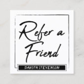 Minimale verwijzing | Professioneel zwart-wit (Voorkant)