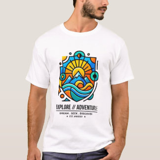 Minimale Vibe Streetwear Grafische T-shirt