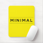 Minimale Vibes Muismat (Met muis)