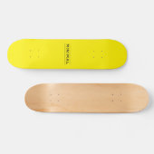 Minimale Vibes Persoonlijk Skateboard (Horizontaal)