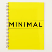 Minimale Vibes Planner (Voorkant)
