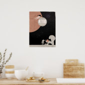 Minimale videogames Metroid Poster (Keuken)