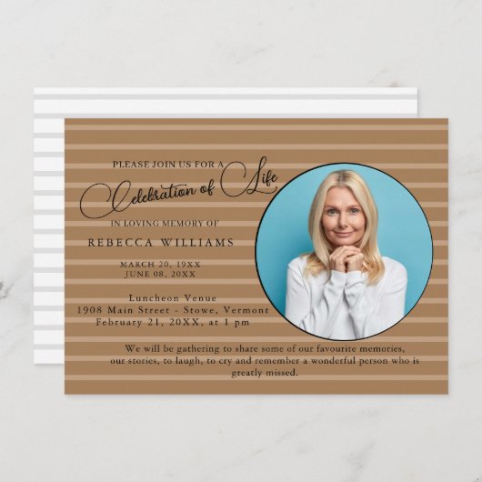 Minimale viering van het levensonderhoud kaart (Voorkant / Achterkant)