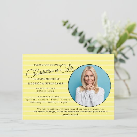 Minimale viering van het levensonderhoud kaart (Staand voorkant)