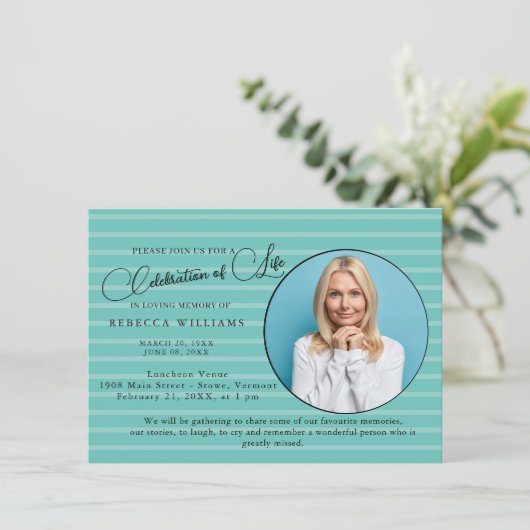 Minimale viering van het levensonderhoud kaart (Staand voorkant)