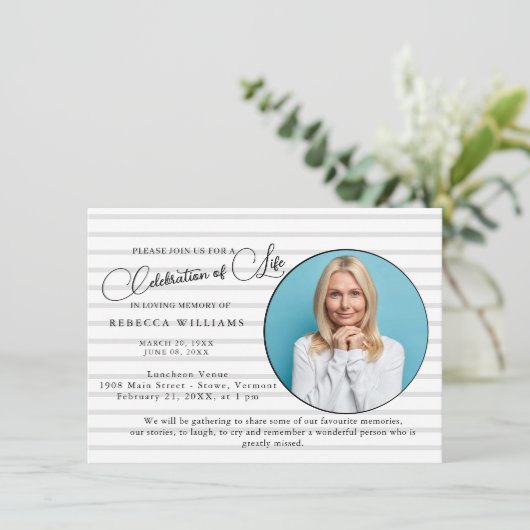 Minimale viering van het levensonderhoud kaart (Staand voorkant)