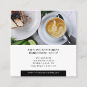 Minimale vierkant Professional Vierkante Visitekaartje (Voorkant)