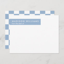 Minimale vierkant stijlvolle, moderne Kaart voor n Notitiekaartje