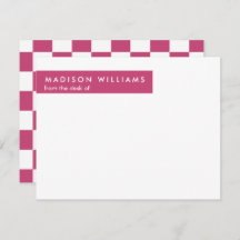 Minimale vierkant stijlvolle, moderne Kaart voor n