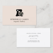 Minimale Visitekaartje voor het mengen van een koe (Voorkant / Achterkant)