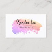 Minimale Visitekaartje voor moderne pasta-Waterver (Voorkant)