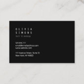 Minimale Visitekaartjes (Achterkant)