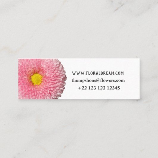 Minimale Visitekaartjes (Achterkant)