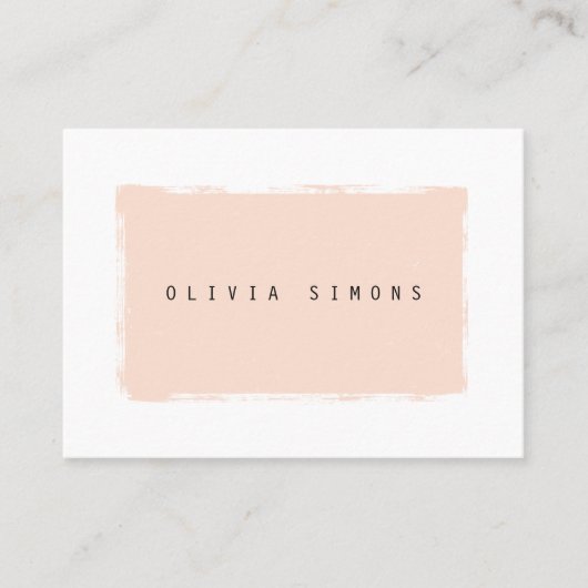 Minimale Visitekaartjes (Voorkant)