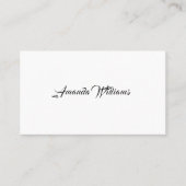 Minimale Visitekaartjes (Voorkant)