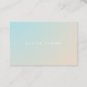 Minimale Visitekaartjes (Voorkant)