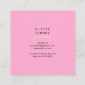 Minimale Visitekaartjes (Achterkant)