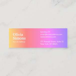 Minimale Visitekaartjes