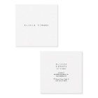 Minimale Visitekaartjes