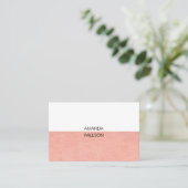 Minimale Visitekaartjes voor uw beroep (Staand voorkant)