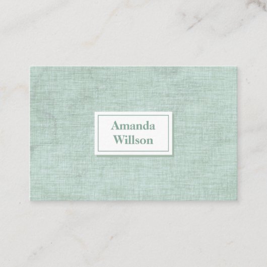 Minimale Visitekaartjes voor uw beroep (Voorkant)