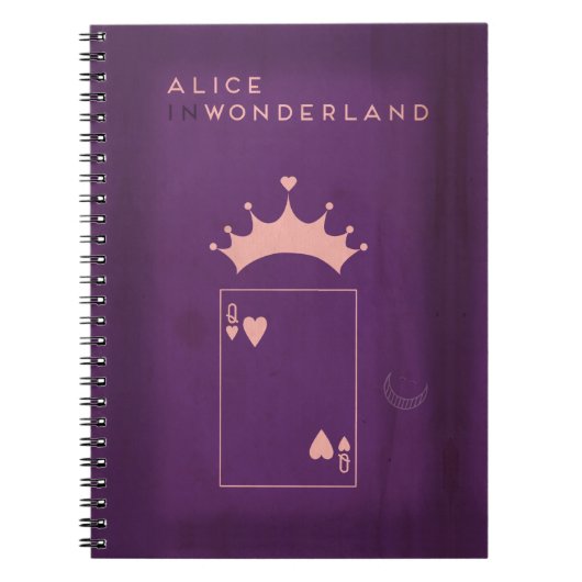 Minimale vliegverkoop | Alice in Wonderland Notitieboek (Voorkant)