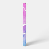 minimale volleybalpastels samsung galaxy hoesje (Linkerkant)