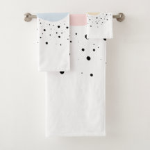 Minimale vormgeving met stippen