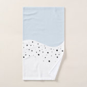 Minimale vormgeving met stippen bad handdoek (Handdoek)