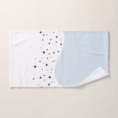 Minimale vormgeving met stippen bad handdoek (Handdoek)