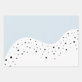 Minimale vormgeving met stippen inpakpapier vel (Voorkant 2)