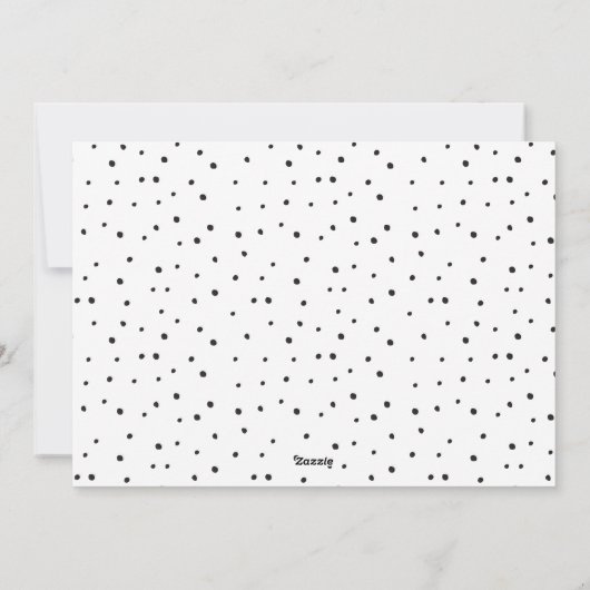 Minimale vreugdevolle fotocollage Kerstmis Feestdagenkaart (Achterkant)