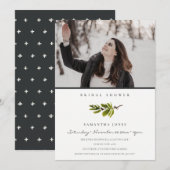 Minimale Vrijgezellenfeest voor filiaal van pine Bedankkaart (Voorkant / Achterkant)