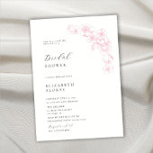 Minimale Vrijgezellenfeest voor torenbloesem Kaart