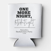 Minimale vrijgezellenpartij blikjeskoeler (Voorkant)