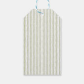 Minimale Vrolijk Kerst Wijn Cadeaubijsluiter Cadeaulabel (Achterkant)