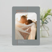 Minimale vrolijke feestdagen en vrolijk Roos Gold (Staand Voorkant)