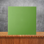 Minimale vrolijke groene kleur met zachte kleur #7 tegeltje<br><div class="desc">Minimale vrolijke groene kleur met zachte kleur #73A942</div>