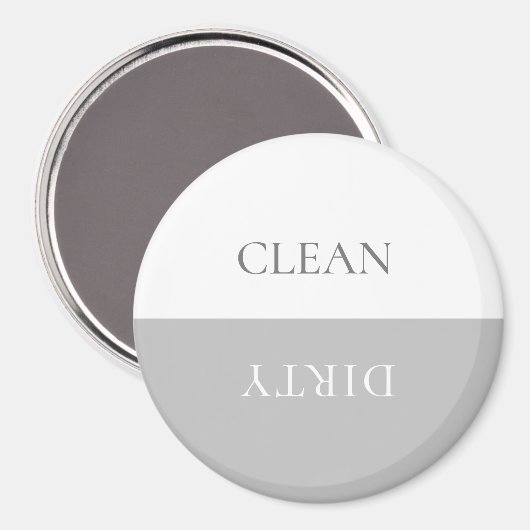 Minimale vuilnisbak Magnet (Voorkant / Achterkant)