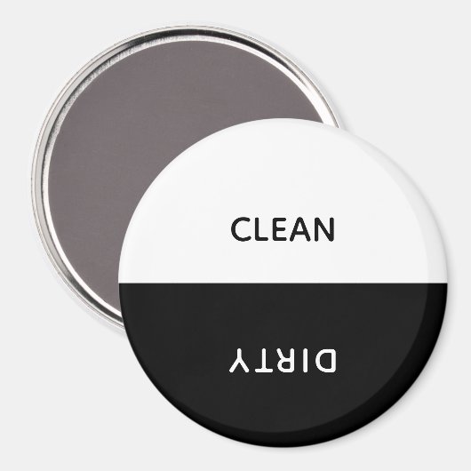 Minimale vuilnisbak Magnet (Voorkant / Achterkant)