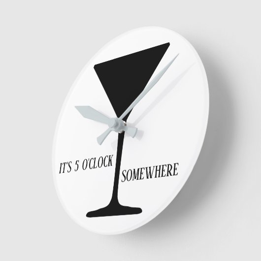 Minimale wandklok (Hoek)