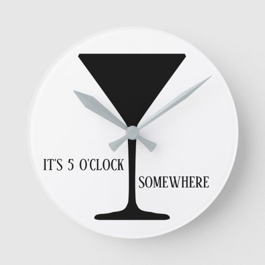 Minimale wandklok (Voorkant)