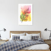Minimale wandkunst voor elke ruimte canvas afdruk (Insitu (Slaapkamer))