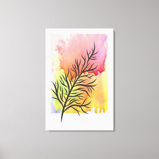 Minimale wandkunst voor elke ruimte canvas afdruk (Voorkant)