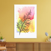 Minimale wandkunst voor elke ruimte canvas afdruk (Insitu (Woonkamer))