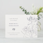 Minimale waterkalische ketting voor het opslaan va bedankkaart (Staand voorkant)