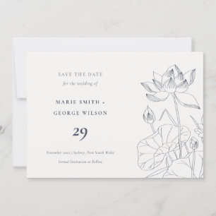 Minimale waterkalische ketting voor het opslaan va bedankkaart